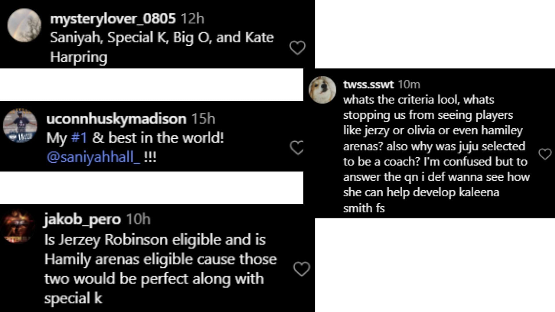 Hoops fans share their verdict on who they want to see coached by JuJu Watkins at the Army National Guard event